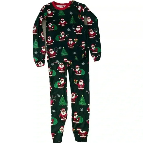 Kids The Children’s Place PJ Place Christmas Pajamas Size 6/7 - Picture 1 of 5